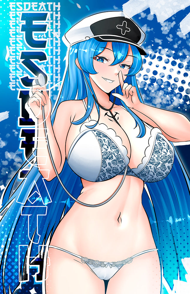 Esdeath Nurse Graphic Prints