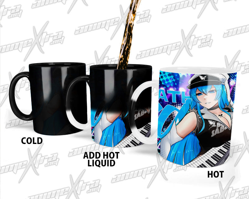 Esdeath Rocker Color Changing Mugs
