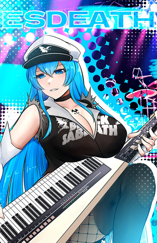 Esdeath Rocker Graphic Posters