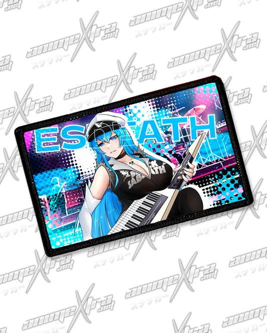 Esdeath Rocker Rectangle Patchess