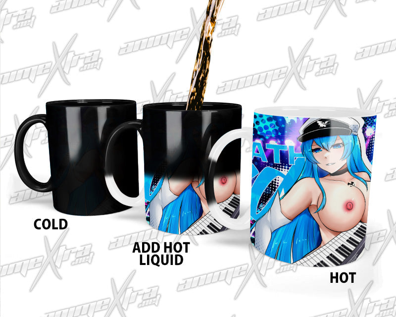 Esdeath Rocker Color Changing Mugs