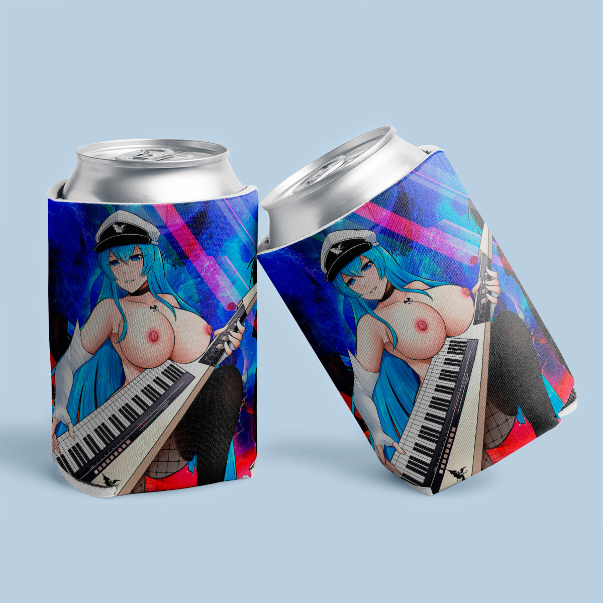 Esdeath Rocker Can Coolers