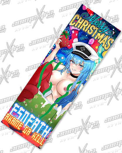 Esdeath Unwrapped Xmas Slaps