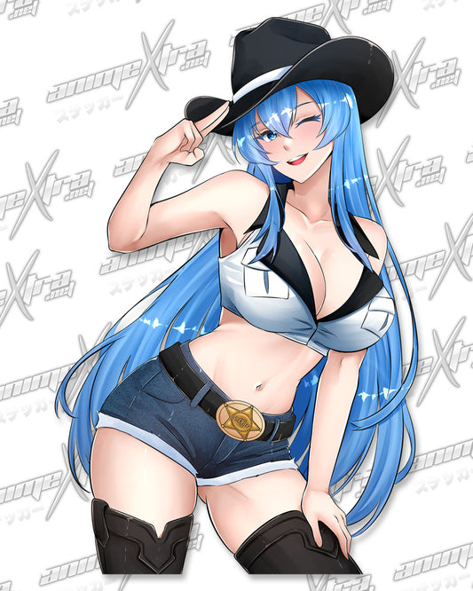 Esdeath Western Waifus KissCuts