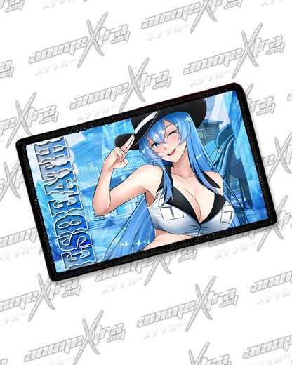 Esdeath Western Waifus Horizontal Patches