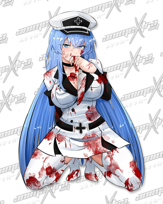 Esdeath Yandere Kiss Cuts