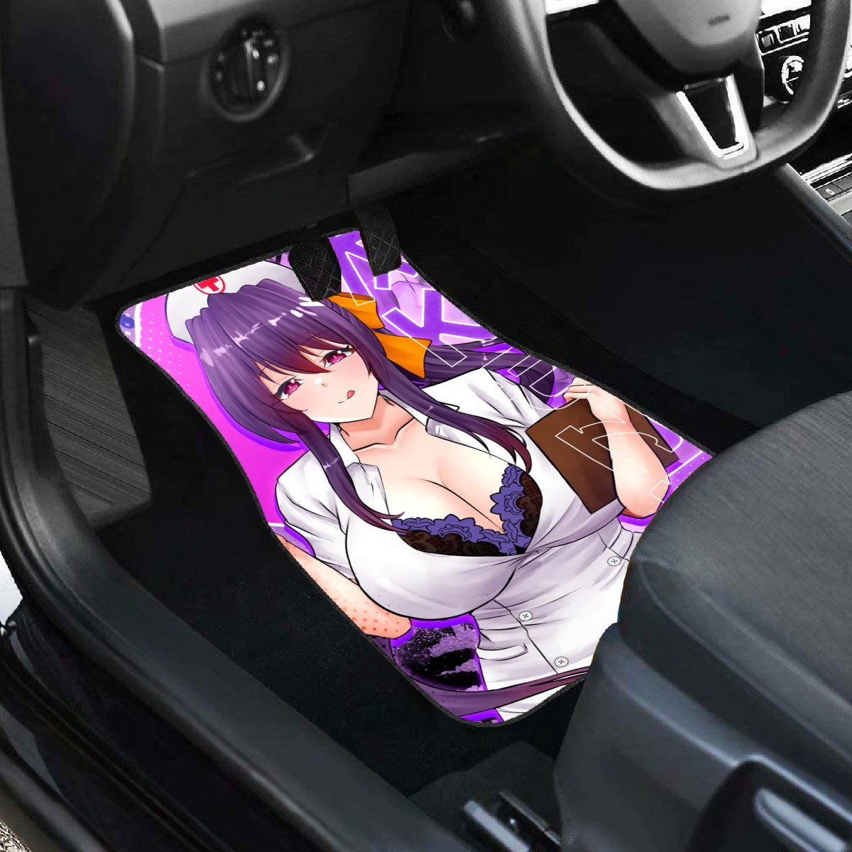 Akeno Nurse Car Floor Mats