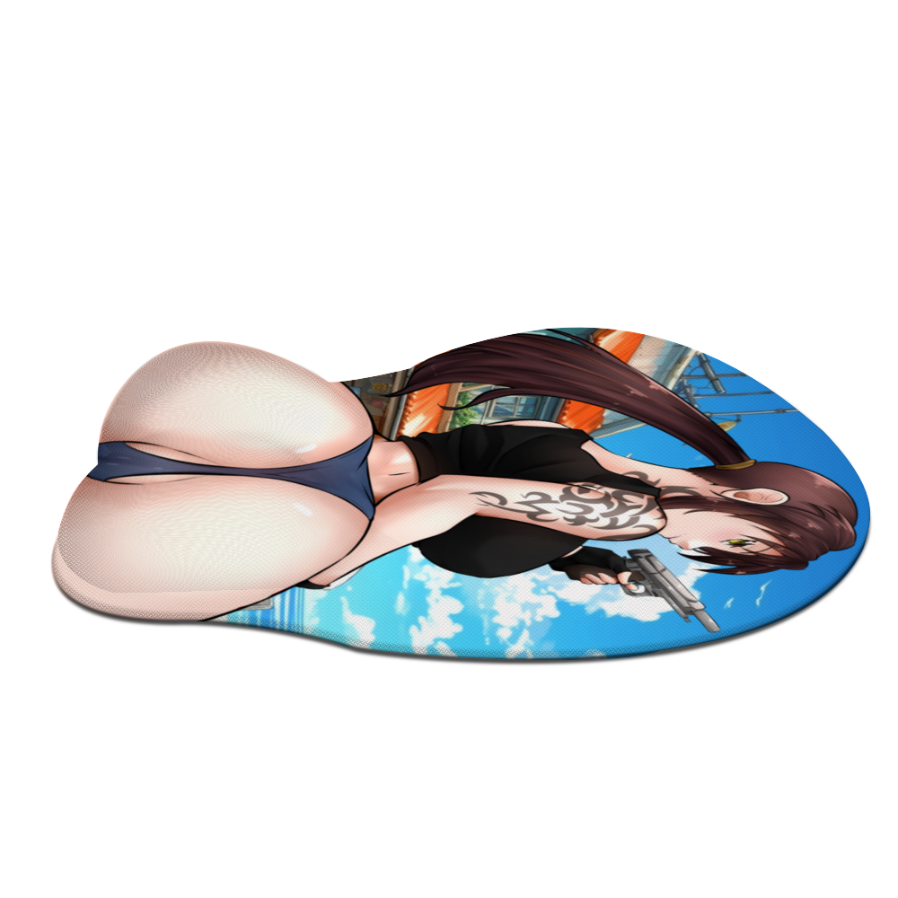 Revy Booty Thong 3D Mousepad