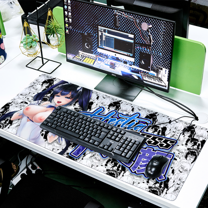 Ahegao Hestia NSFW Desk Mat