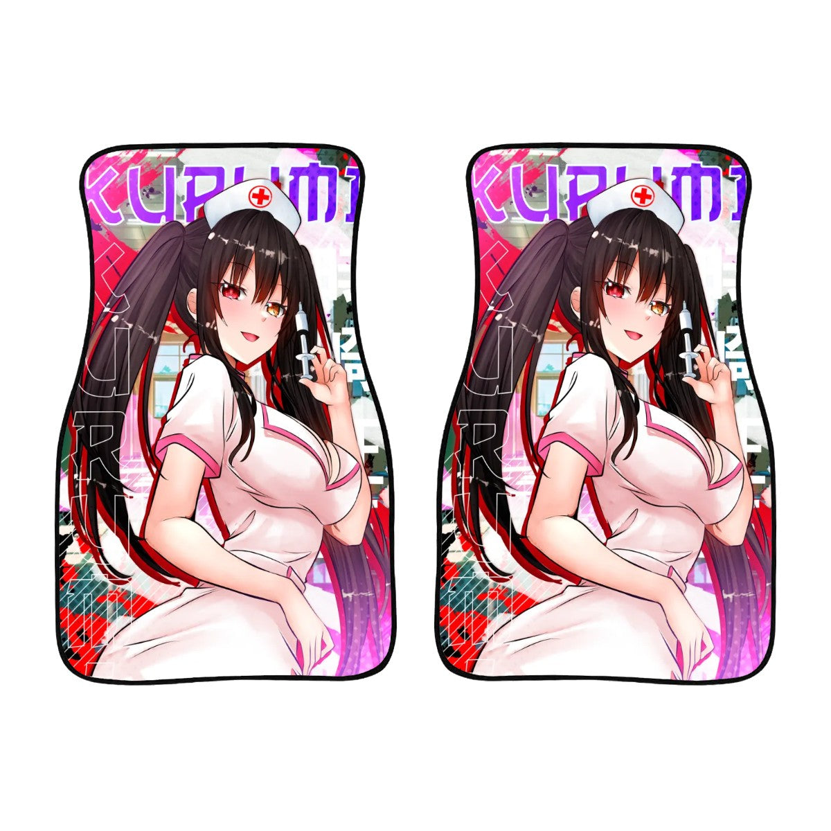 Kurumi Nurse Car Floor Mats