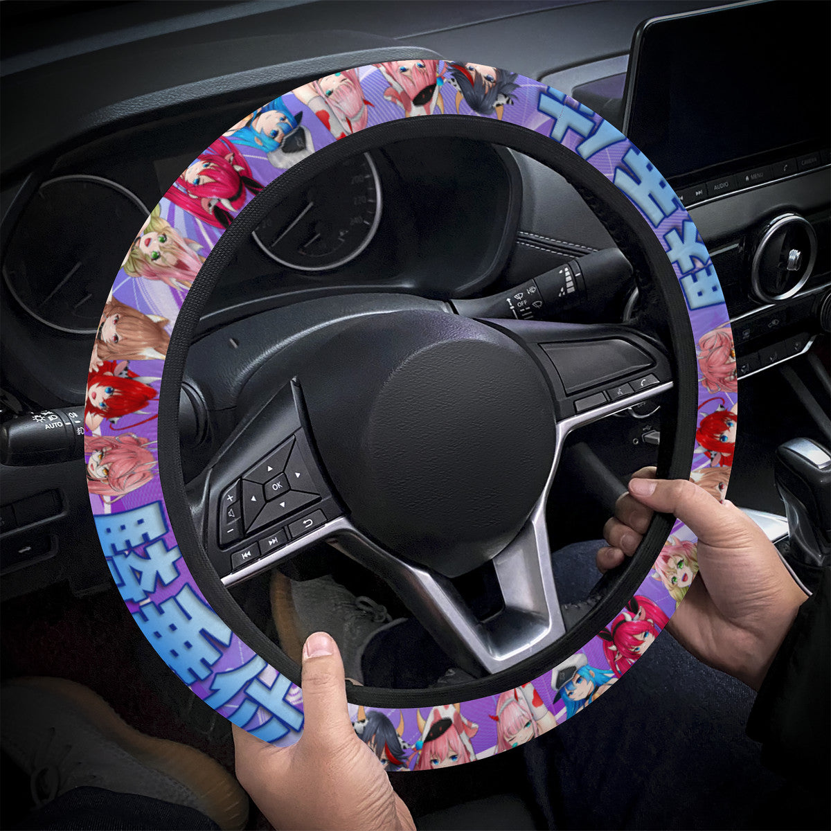 Cowgirls Steering Wheel Cover