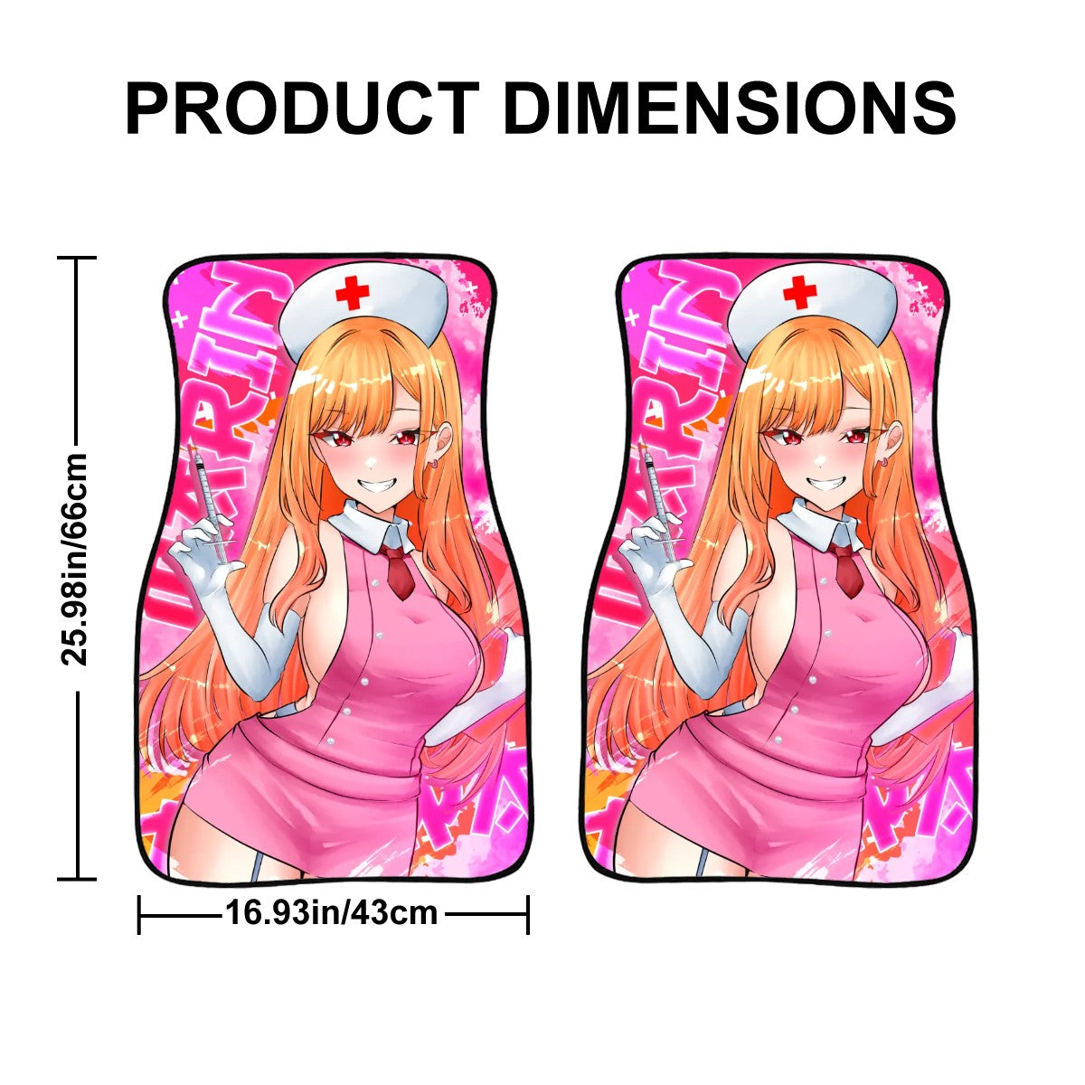 Marin Nurse Car Floor Mats