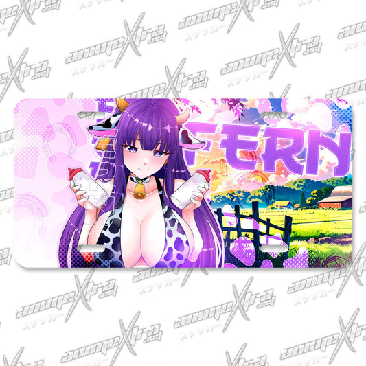 Fern Cowgirl License Plates