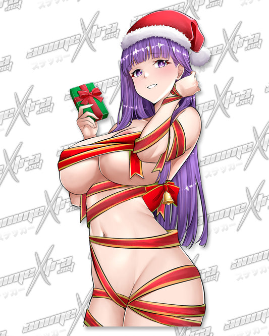 Fern Xmas Ribbon Kisscut