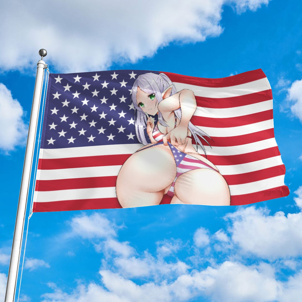 Frieren American Booty Flag