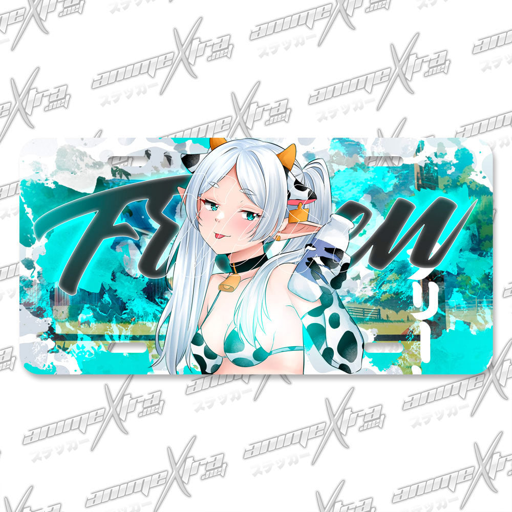 Frieren Cowgirl License Plates