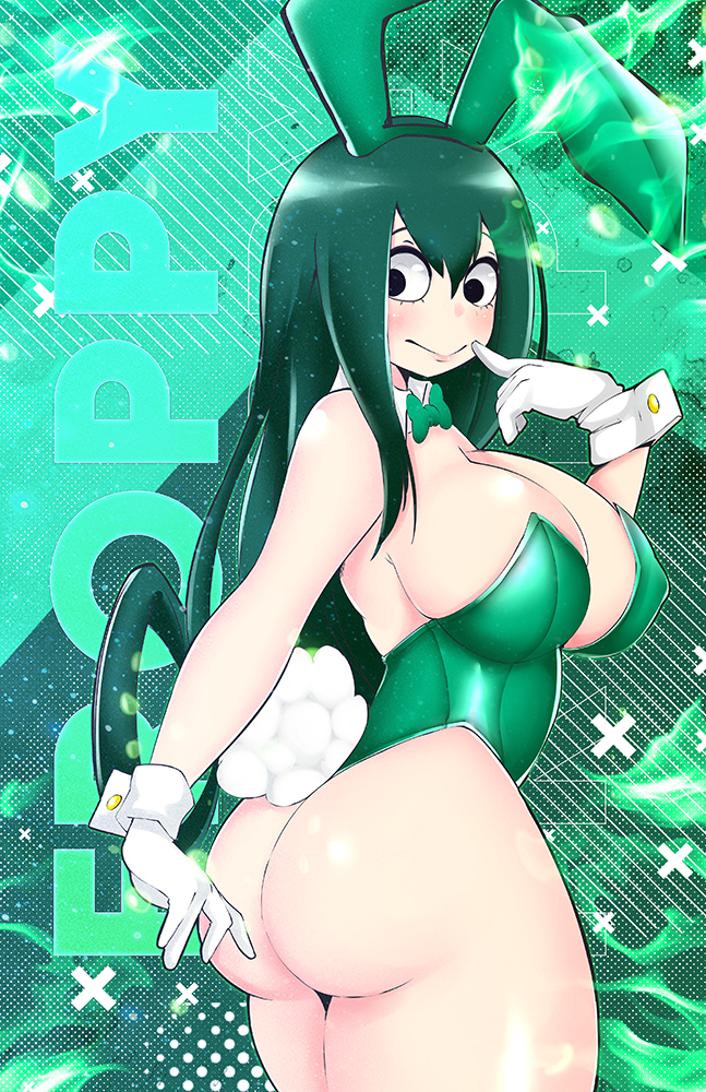 Froppy Bunnygirl Graphic Poster