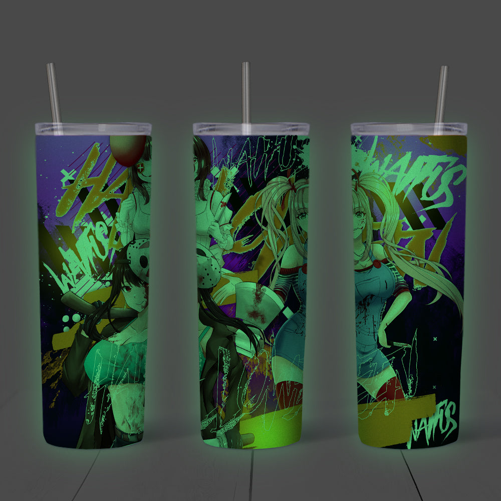 Halloween v5 Glow in the Dark Tumbler