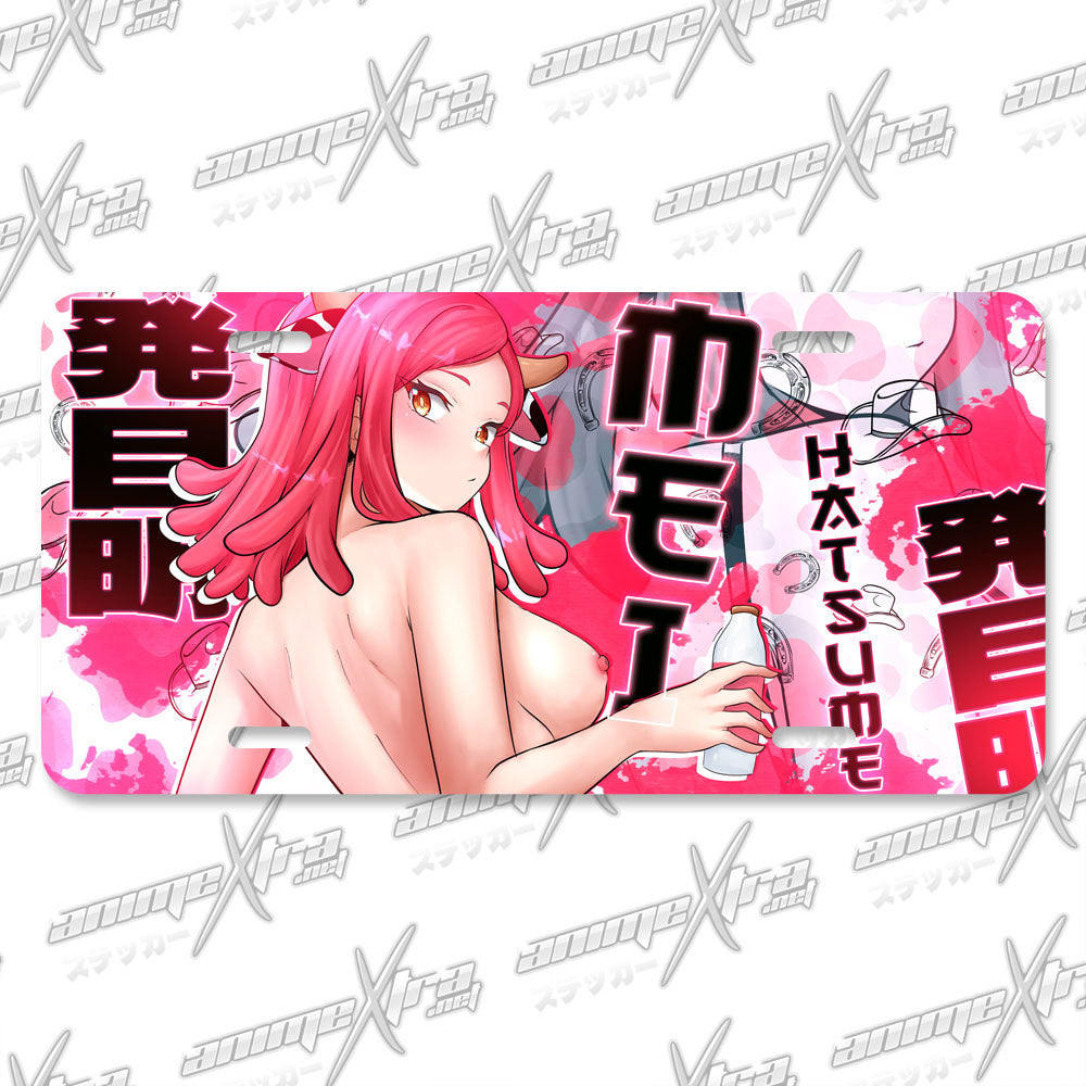Hatsume Mei Cowgirl License Plates