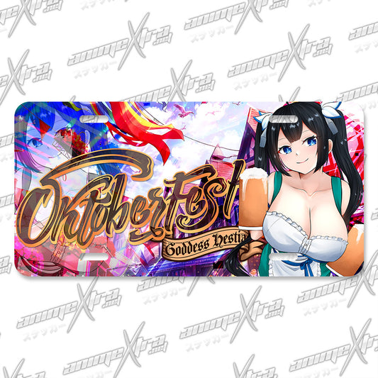 Hestia Oktoberfest License Plate