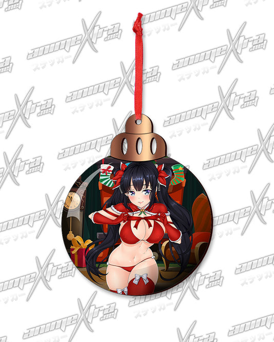 Hestia Ribbon Christmas Ornaments