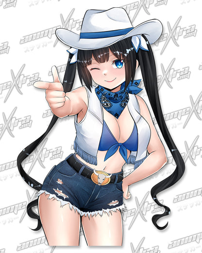 Hestia Western Waifus KissCuts