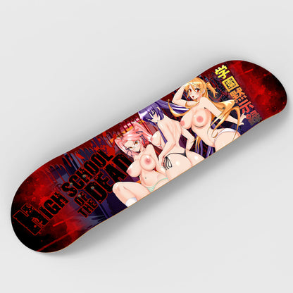 High School of the Dead Skate Deck