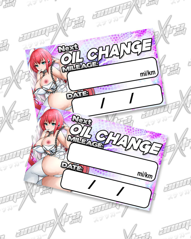 Ikaros Angeloid Oil Change Sticker