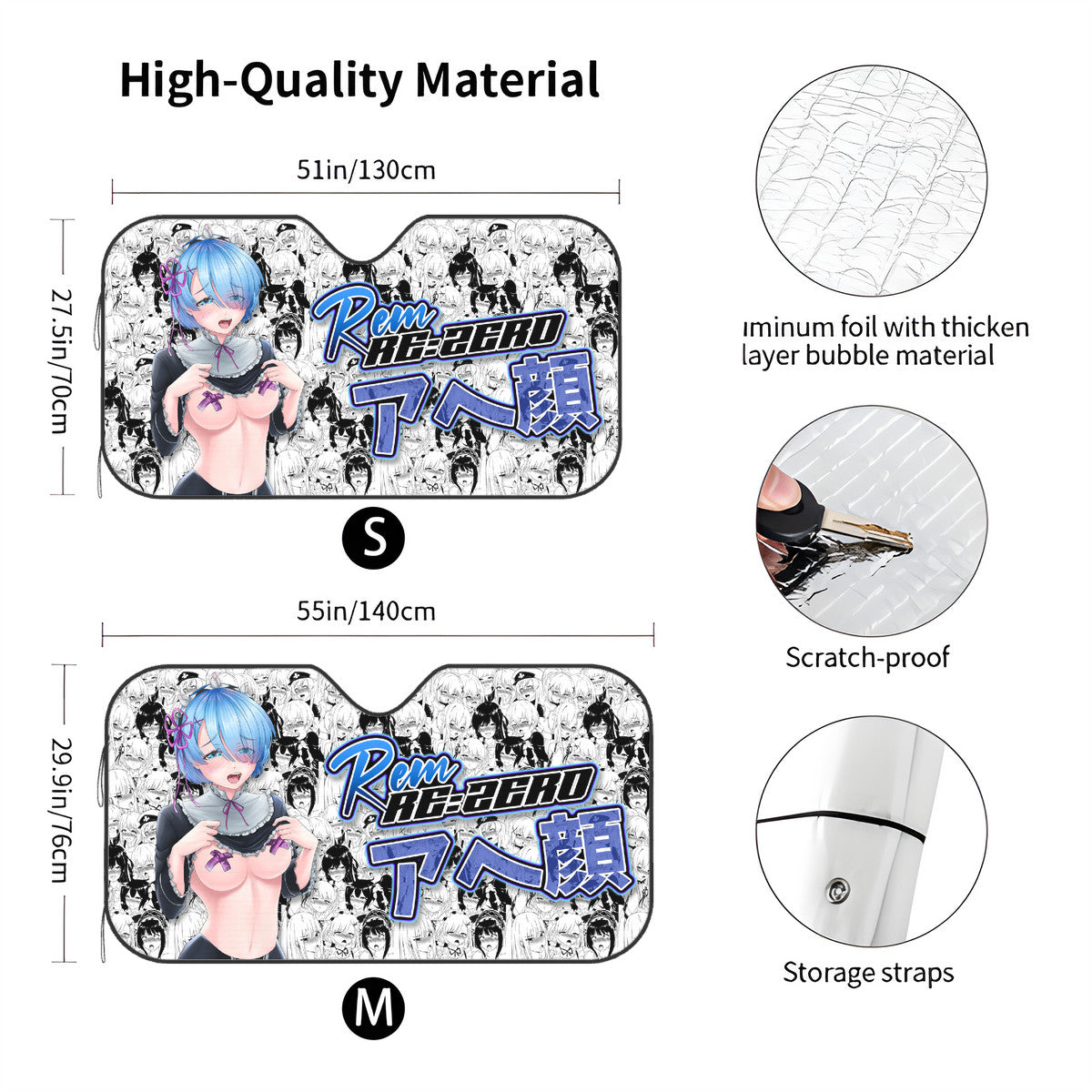 Ram Ahegao Sunshade