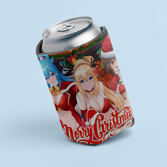 Konosuba Xmas Can Coolers