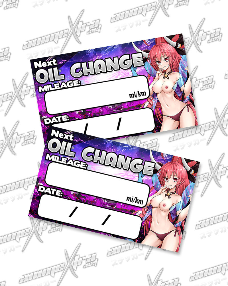 Kotori Date A Live Oil Change Stickers