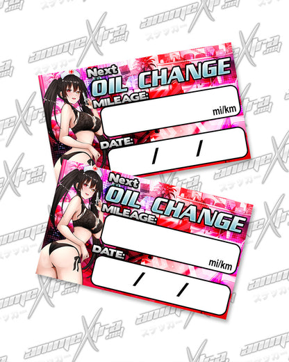 Kurumi Nurse Oil Change Stickers