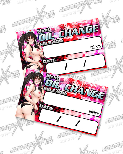 Kurumi Nurse Oil Change Stickers