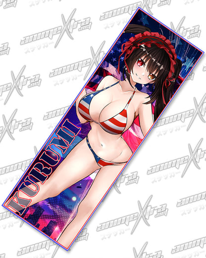 Kurumi Patriot Bikini Slaps