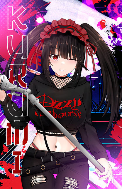 Kurumi Rocker Graphic Posters
