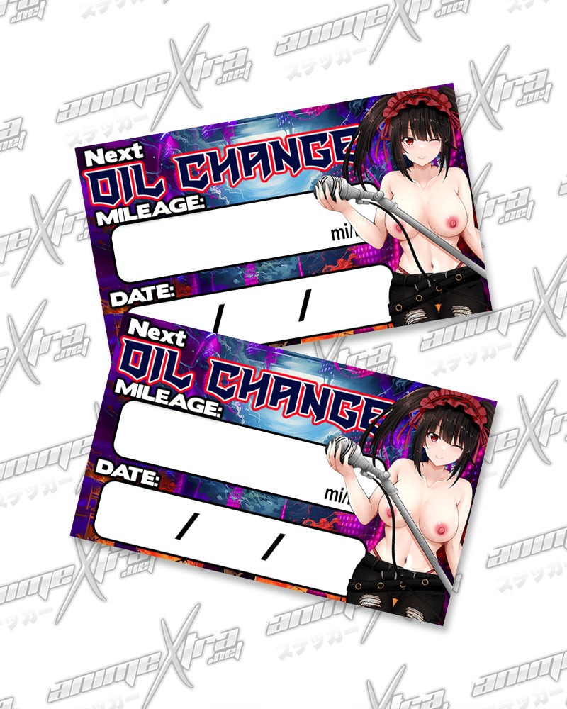Kurumi Rocker Oil Change Stickers