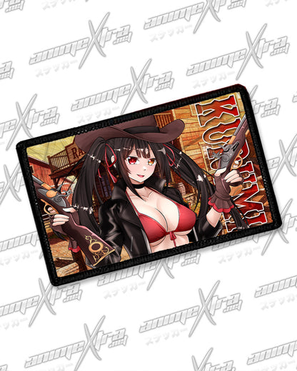 Kurumi Western Waifus Horizontal Patches