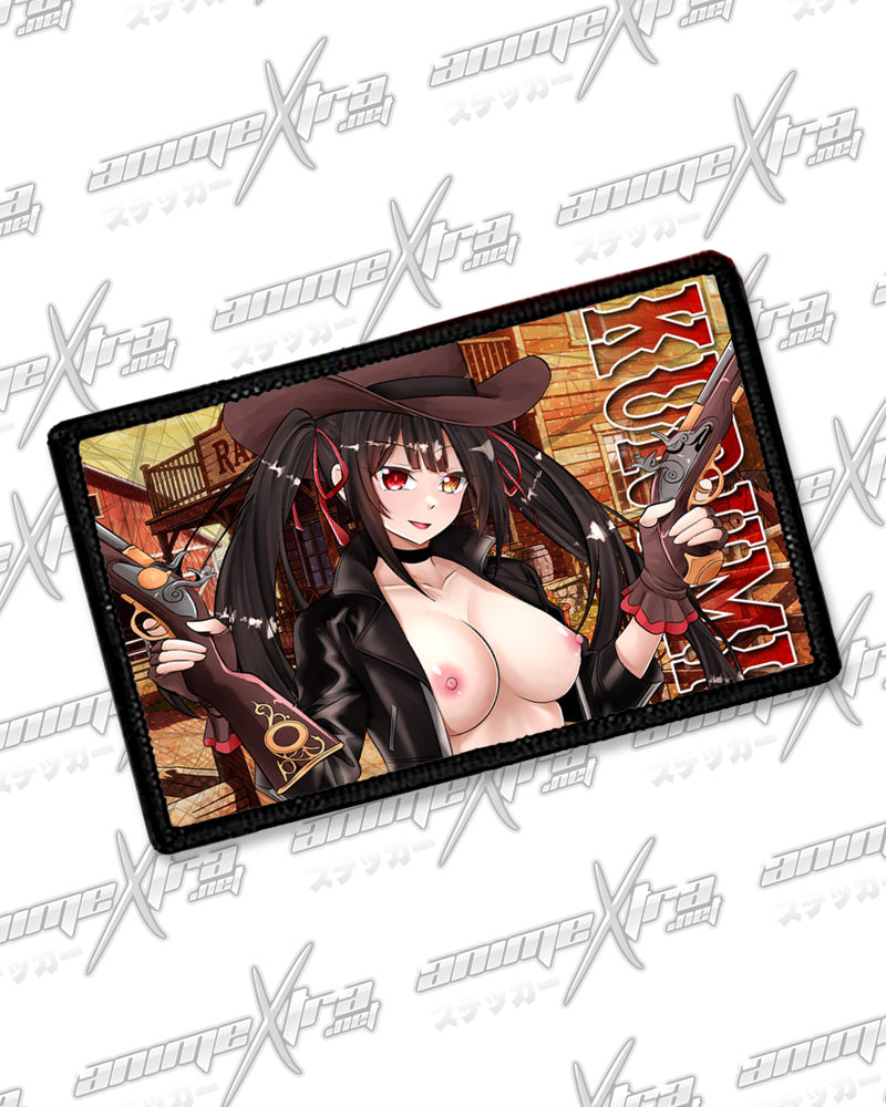 Kurumi Western Waifus Horizontal Patches