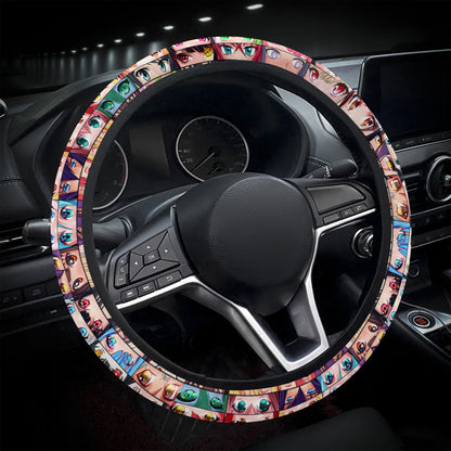 Eye Slaps Steering Wheel Cover