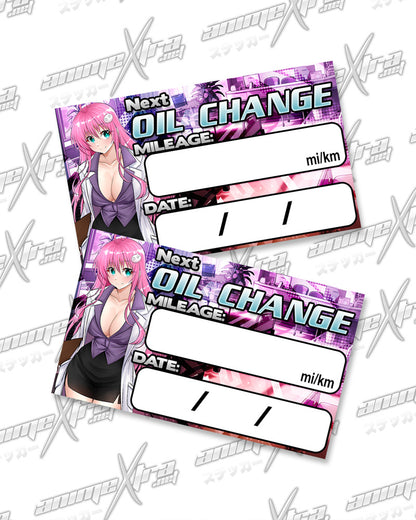 Lala Nurse Oil Change Stickers