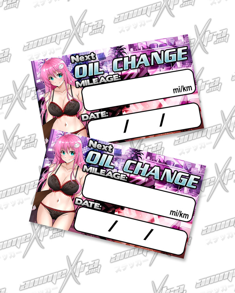 Lala Nurse Oil Change Stickers