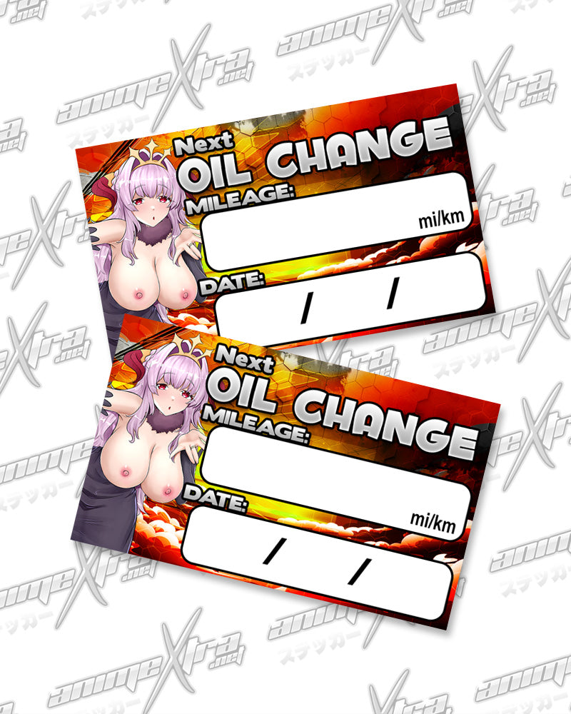 Lilim v2 Oil Change Stickers