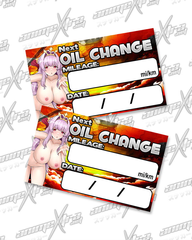 Lilim v2 Oil Change Stickers