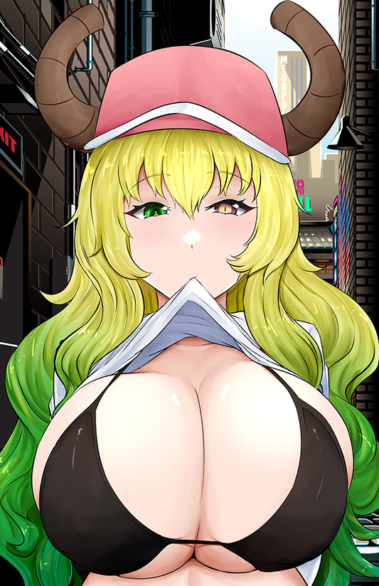 Lucoa Busty Flasher Poster
