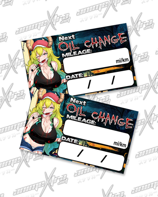 Lucoa Yandere Oil Change Stickers