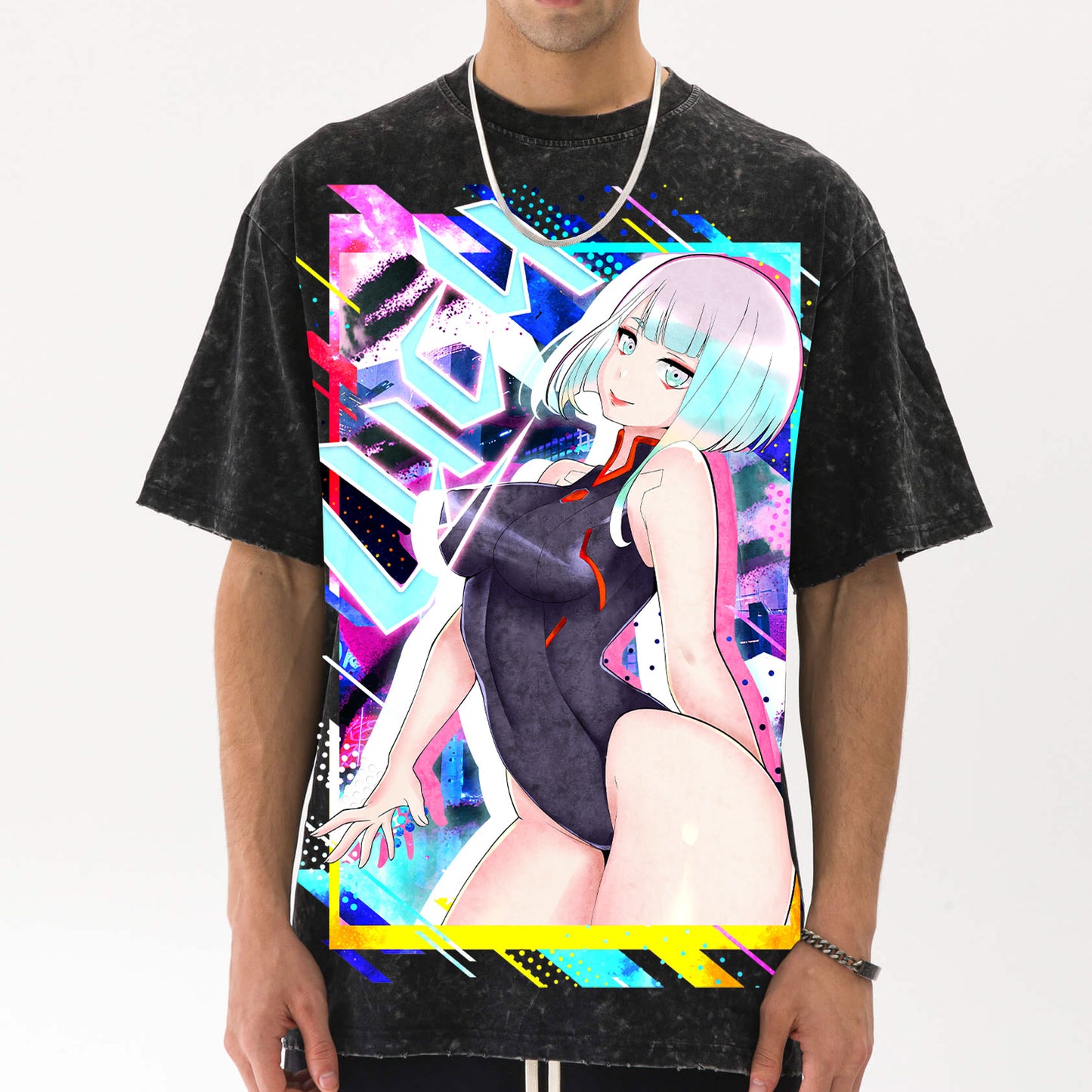 Lucy Cyberpunk Snow Washed Tee