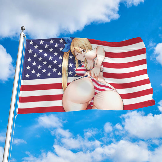 Lucy American Booty Flag