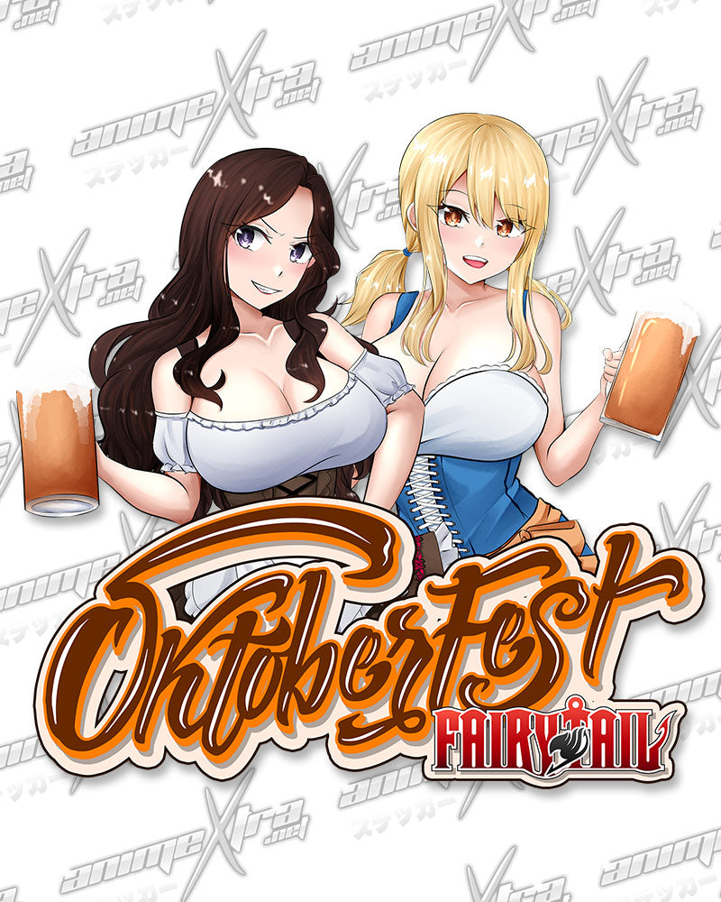 Lucy & Cana Fairy Tail Oktoberfest Kiss Cuts