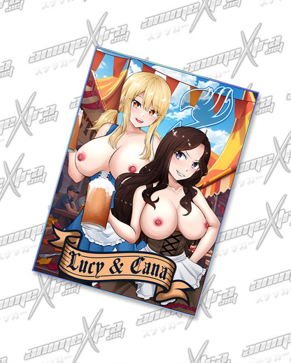 Lucy & Cana Fairy Tail Oktoberfest Box Slaps