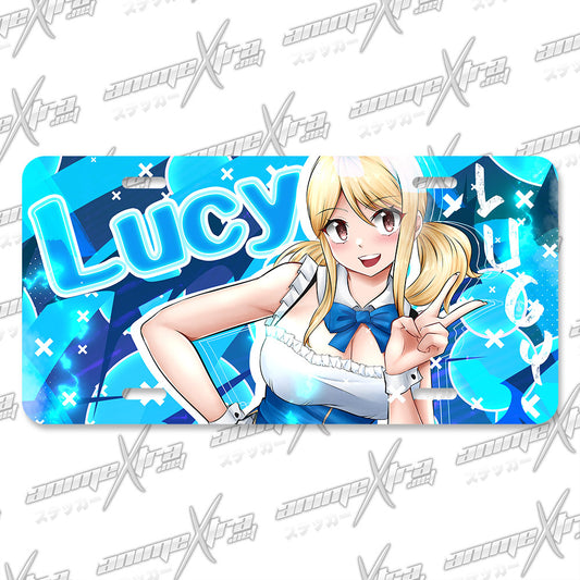 Lucy Maid License Plate